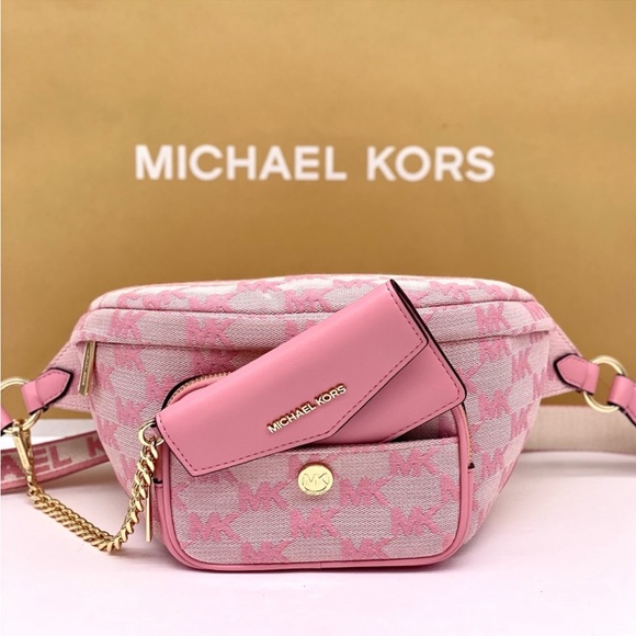 Michael Kors Bags Michael Kors Maisie Large Logo2in Sling Waist